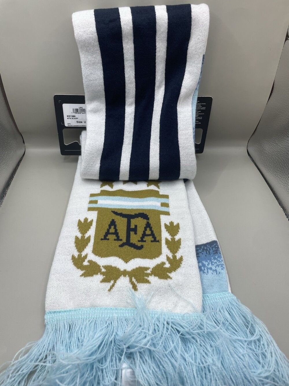 Adidas Argentina Scarf Soccer National Team 2026 FIFA World Cup KE1385 NWT